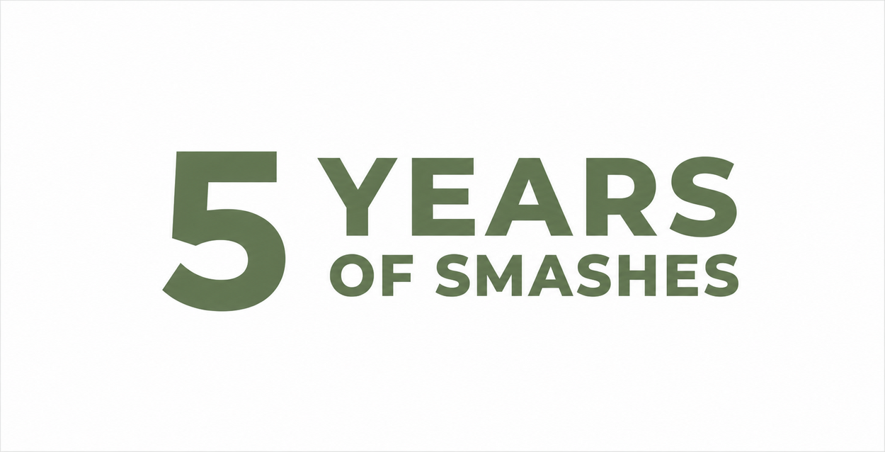 ⭐️ 5 YEARS OF SMASHES - DAS JUBILÄUMSEVENT ⭐️